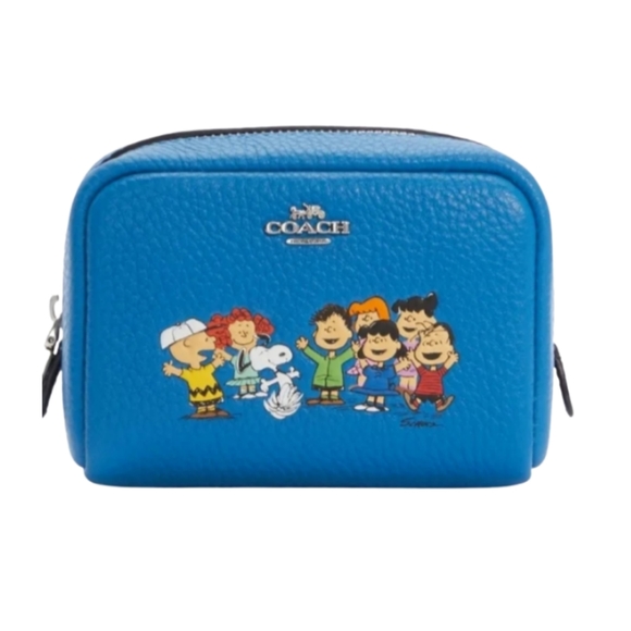 Coach 6447 x Peanuts Snoopy + Friends Mini Boxy Case - Picture 1 of 5